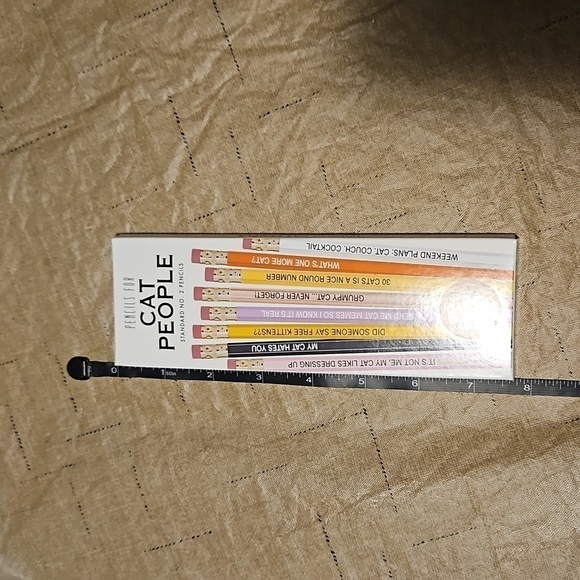 Whiskey River Soap Co Cat People Pencils Set of 8 NWT - Picture 2 of 6